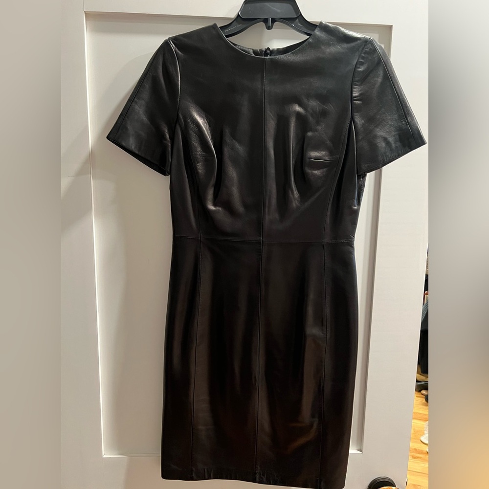 Antonio Melani leather dress size 4